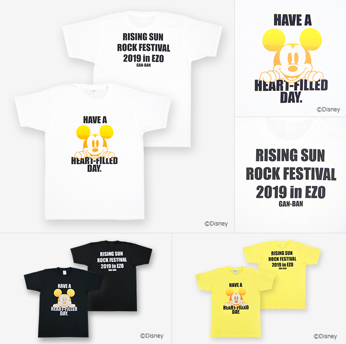 RSR2019×GAN-BAN MICKEY Tシャツ